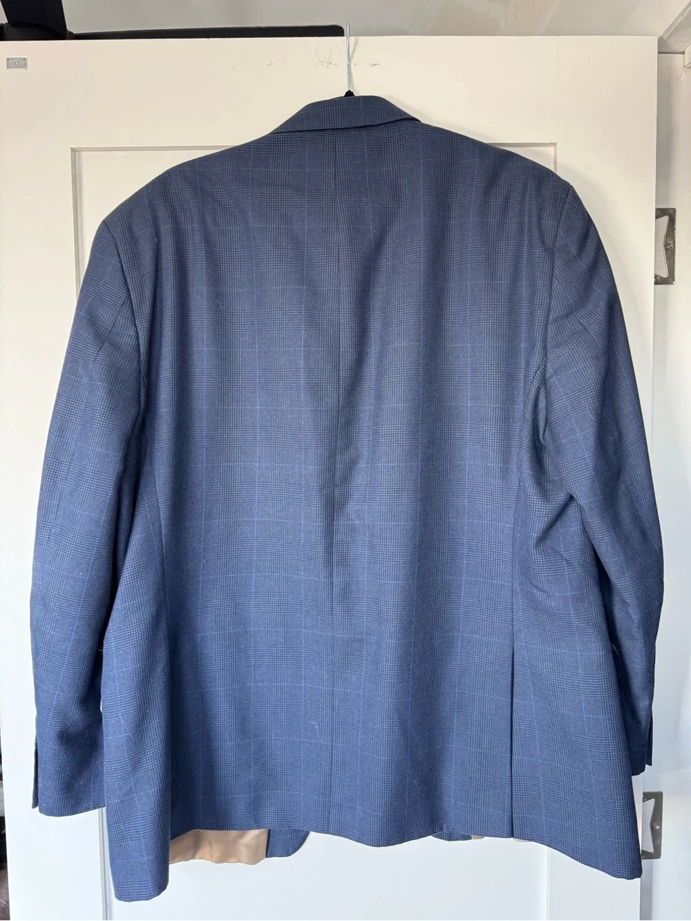 Izod Men's Blue Windowpane Sport Coat